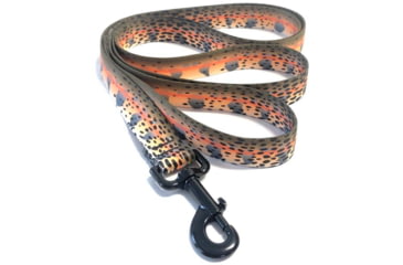 Image of Wingo Outdoors Dog Leash - RepYourWater, Cutthroat Trout, 6 foot length, W-LEA-506-6FT