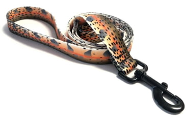 Image of Wingo Outdoors Dog Leash - RepYourWater, Cutthroat Trout, 6 foot length, W-LEA-506-6FT