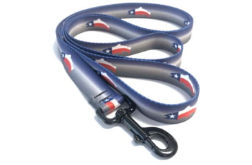 Image of Wingo Outdoors Dog Leash - RepYourWater, Texas Trout, 6 foot length, W-LEA-510-6FT