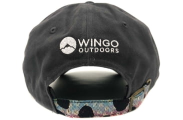 Image of Wingo Outdoors Fish Skin Backstrap Hat, Rainbow Trout, One Size Fits Most, W-HAT-112-BAC
