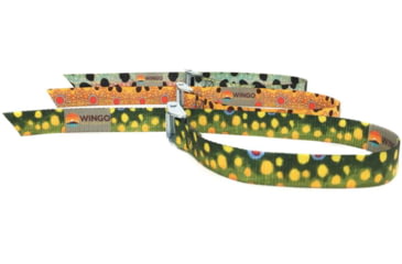 Image of Wingo Outdoors Fish Skin Cam Strap, Brook Trout, 2 foot length, W-CAM-103-2FT