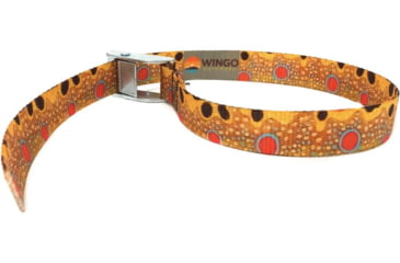 Image of Wingo Outdoors Fish Skin Cam Strap, Brown Trout, 2 foot length, W-CAM-104-2FT