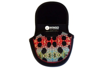 Image of Wingo Outdoors Fish Skin Reel Case, Rainbow Trout, Large, W-RLC-112-LG