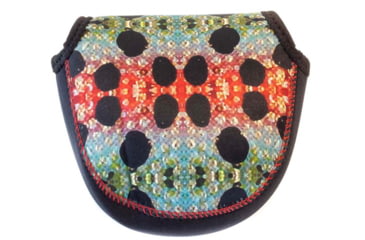 Image of Wingo Outdoors Fish Skin Reel Case, Rainbow Trout, Large, W-RLC-112-LG