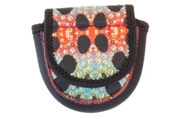 Image of Wingo Outdoors Fish Skin Reel Case, Rainbow Trout, Small, W-RLC-112-SM