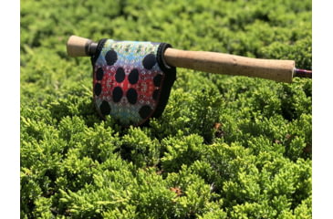 Image of Wingo Outdoors Fish Skin Reel Case, Rainbow Trout, Small, W-RLC-112-SM