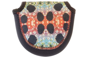 Image of Wingo Outdoors Fish Skin Reel Case, Rainbow Trout, Small, W-RLC-112-SM