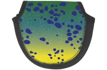 Image of Wingo Outdoors Fly Reel Case, Mahi Mahi, Large, W-RLC-125-LG