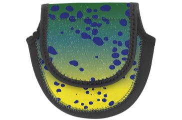 Image of Wingo Outdoors Fly Reel Case, Mahi Mahi, Large, W-RLC-125-LG