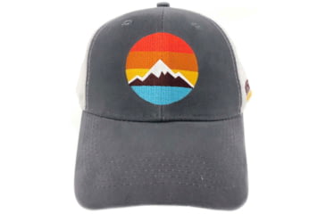 Image of Wingo Outdoors Logo Hat, Grey/White, One Size Fits Most, W-HAT-LOG-GW