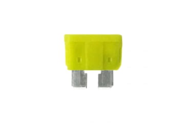 Image of WirthCo Midblade Fuse 20 Amp, Yellow, Pack of 5, 24370