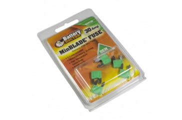 Image of WirthCo Minblade Fuse - - 30 Amp, Green, Pack of 5, 24130