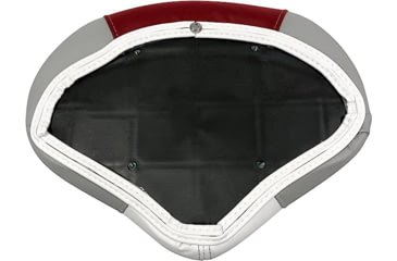 Image of Wise Baja Series Casting Seat, Brite White / Dark Red / Grey, Small, 1466-1774