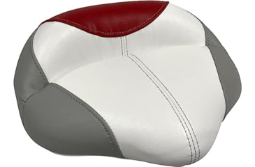 Image of Wise Baja Series Casting Seat, Brite White/Dark Red/Grey, Small, 1466-1774