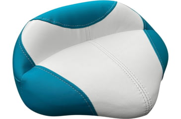 Image of Wise Baja Series Casting Seat, Brite White/Hot Teal, Small, 1466-0033