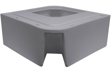 Image of Wise Deluxe Pontoon Radius Corner Section - Base Only, Grey, 8WD133-1B-221