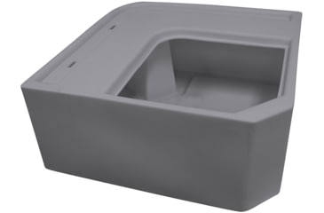 Image of Wise Deluxe Pontoon Radius Corner Section - Base Only, Grey, 8WD133-1B-221