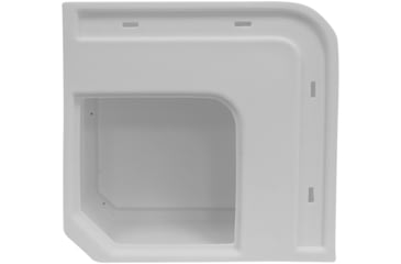 Image of Wise Deluxe Pontoon Radius Corner Section - Base Only, White, 8WD133-1B-204