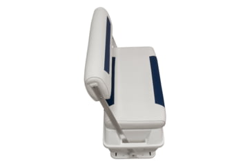 Image of Wise DLX Pontoon 70 Qt Swingback Cooler, Brite White/Mariner Blue, Large, DLX156-1904