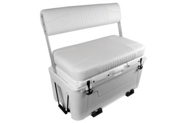 Image of Wise Ice Cage Swingback Cooler Seat with Mounting Clamps, Mystic White, Large, 3330-1784