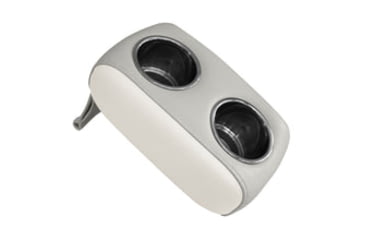 Image of Wise Portable Double Drink Holder, Marble/Brite White, Small, 3059-1882