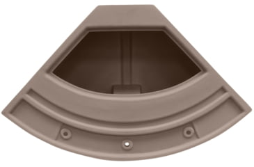 Image of Wise Premier Pontoon 28in Radius Corner - Base Only, Mocha Java, BM11028-1B-1725