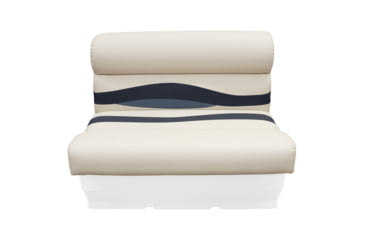 Image of Wise Premier Pontoon 36in Bench, Platinum/Mocha Java/Khaki, Large, BM1144-1066