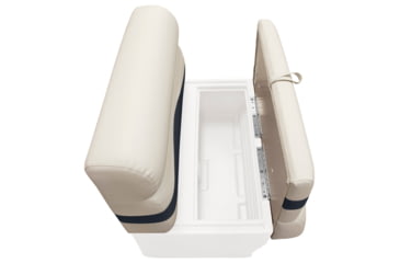 Image of Wise Premier Pontoon 36in Bench, Platinum/Mocha Java/Khaki, Large, BM1144-1066