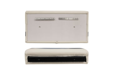 Image of Wise Premier Pontoon 36in Bench, Platinum/Mocha Java/Khaki, Large, BM1144-1066