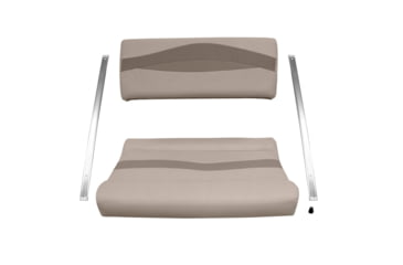 Image of Wise Premier Pontoon Flip-Flop Seat, Mocha Java/Cafe/Mushroom, Large, BM1152-1749