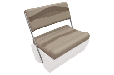 Image of Wise Premier Pontoon Flip-Flop Seat, Mocha Java/Cafe/Mushroom, Large, BM1152-1749