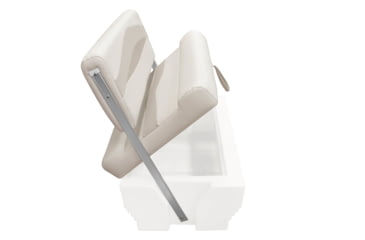 Image of Wise Premier Pontoon Flip-Flop Seat, Platinum/Mocha Java/Khaki, Large, BM1152-1066