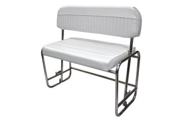 Image of USED Wise Stainless Steel Swingback Seat, Cuddy Brite White, Medium, 8WD155P-784, EDEMO2