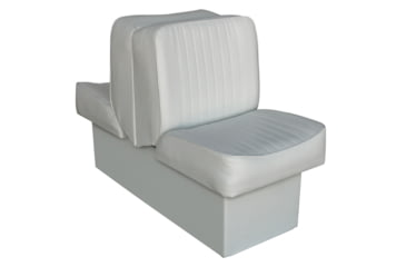 Image of Wise Deluxe Lounge Seat w/ 10'' Base, Wise Gray, Large, 8WD707P-1-717