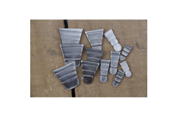 Image of Wisemen Trading Flat Steel Axe Handle Wedges, Steel, 4860