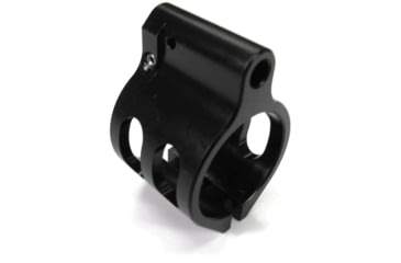 Image of WMD Guns Gas Block, Adjustable, Low Profile .875in, Clamp, Nitromet, Black, 1-NMGB875