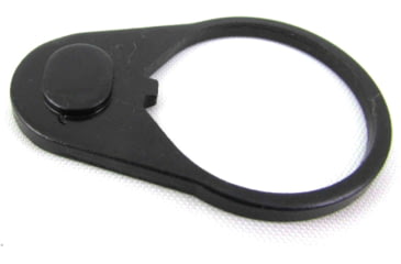 Image of WMD Guns Receiver End Plate, Nitromet, Black, 1-NMREP