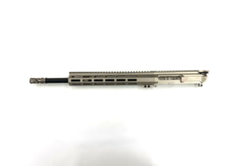 Image of WMD Guns AR-15 16in M-LOK Upper Receiver Assembly - Left Hand, 12in Hanguard, NiB-X, Silver, 1-NIBXUAMLOK12-LH