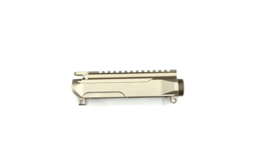 Image of WMD Guns AR-15 Threaded Stripped Upper Receiver - SLAB Style, NiB-X, Left Hand, Silver, 1-NIBXUB-SLAB-LH
