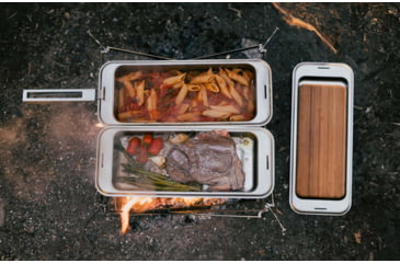 Image of Wolf And Grizzly Cook Set, Stainless Steel, WG-CKR-mCKS