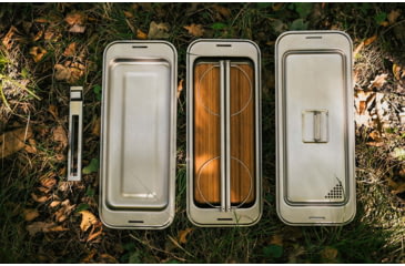 Image of Wolf And Grizzly Cook Set, Stainless Steel, WG-CKR-mCKS