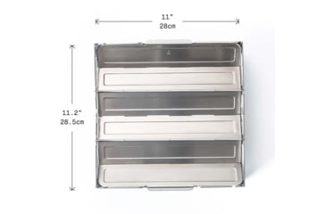 Image of Wolf And Grizzly Fire Safe, Stainless Steel, WG-CKR-mFSA