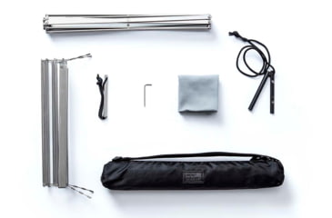 Image of Wolf And Grizzly Grill w/ FireSet, Stainless Steel, WG-GRL-mM1-vWFS