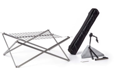 Image of Wolf And Grizzly Grill w/ FireSet, Stainless Steel, WG-GRL-mM1-vWFS