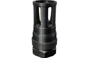 Image of Wolfpack Armory Recessed Night Howler Flash Hider, 1/2x28, Black Nitride, RNHFH1228BNV3