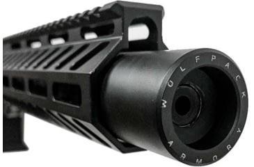 Image of USED Wolfpack Armory Reversible Flash Compensator, 2in, 5/8X24, Black, FC-5824, EDEMO1