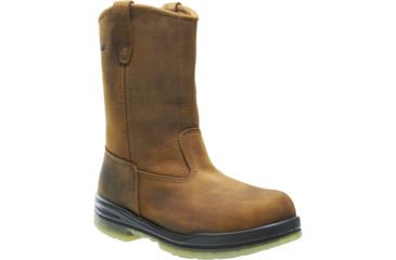 Image of Wolverine Durashocks Waterproof Insulated Steel-Toe Wellington Boot - Mens, Stone, 10 US, Extra Wide, W03258-10EW