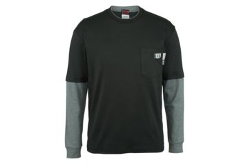 Image of Wolverine FR Miter Shirt - Mens, Black, Medium, W1207030-003-M