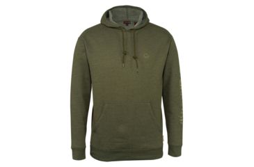Image of Wolverine Graphic Camo Logo Long Sleeve Hoody - Men's, Dark Olive Heather, Medium W1206810-304-M