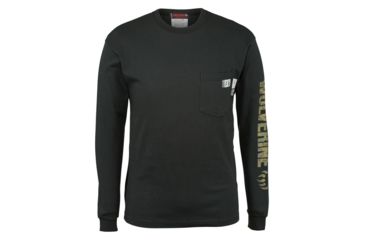 Image of Wolverine Graphic FR Logo Long Sleeve Shirt - Men's, Black, Small W1206550-003-S
